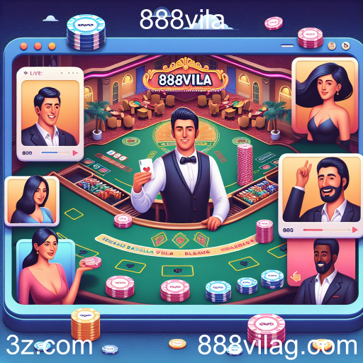 Descubra a Experiência Imersiva dos Jogos Ao Vivo no 888vila